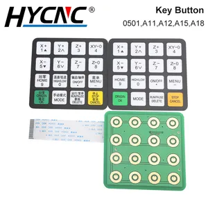 CNC DSP denetleyici Richauto 0501 A11 A12 A15 A18 kontrol kolu parçaları düğmesi membran düğmesi kabuk ve ekran