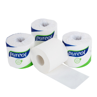 Offre Spéciale – Papier Toilette Premium 3 Plis en Bambou 10x10cm, Fabriqué à Partir de Fibres de Bambou 100% Sans Bois et Zéro Plastique