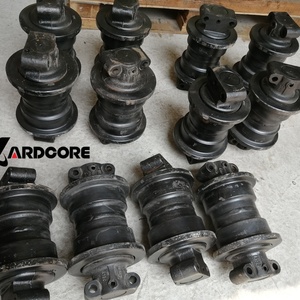 EC70 EC80 ECR88 EC140 Excavator Undercarriage Parts Single Double Flange Track Roller Tarrier Roller Track Chain Group - Product Image 2