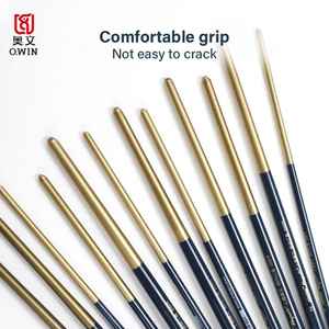 Pinceles de pintura de Arte de varios tamaños Cerdas antiderramadas Ideales para detallar el sombreado y todas las técnicas de pintura - Product Image 2