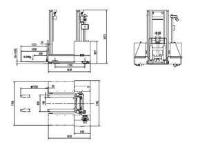 Carrello Elevatore AGV da 4500mm di Altezza con Spostamento Frontale per Impilamento e Movimentazione Materiali, Dotato di Laser SLAM per Magazzino - Product Image 6