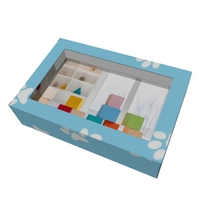 Dossiers en carton écologiques recyclables personnalisés avec pelliculage mat et impression à chaud or pour jouets promotionnels et cadeaux - Échantillon gratuit