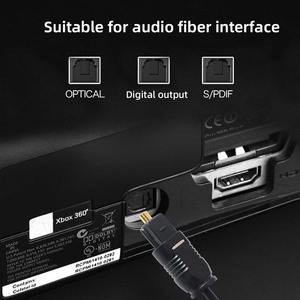 Cansay-<span class=keywords><strong>cable</strong></span> <span class=keywords><strong>de</strong></span> fibra óptica <span class=keywords><strong>de</strong></span> <span class=keywords><strong>audio</strong></span> <span class=keywords><strong>Digital</strong></span>, 1M - Product Image 6