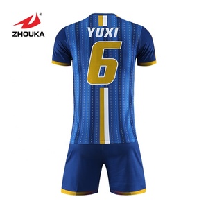 Online customized design soccer jersey football maker shirt soccer jersey designer - Product Image 4