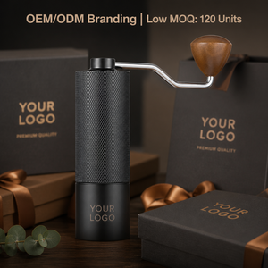 Molinillo <span class=keywords><strong>de</strong></span> Café Manual CNC <span class=keywords><strong>de</strong></span> Acero Inoxidable con Muela Cónica, Mango <span class=keywords><strong>de</strong></span> Madera <span class=keywords><strong>de</strong></span> Nogal Sólido, 24 Ajustes, Portátil, Molinillo <span class=keywords><strong>de</strong></span> Café Manual Interno - Product Image 4