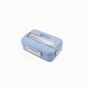 3-compartment Leak-proof Portable Food Grade Bento <b>Lunch</b> <b>Box</b> Heatable Freshness <b>Stackable</b> Single-tier Rectangle Plastic 0624 - Product Image 5