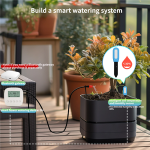 Capteur d'humidité du sol intelligent Tuya Bluetooth, capteur <span class=keywords><strong>de</strong></span> jardinage intelligent, moniteur <span class=keywords><strong>de</strong></span> température et d'humidité, irrigation automatisée, moderne - Product Image 5