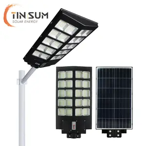 OEM integrato 100w solare led cobra grado industriale foto elettrica illuminazione stradale lampada di controllo