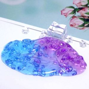 Galaxy Lab Glacier Crystal <b>Slime</b> Barrel Change Color Oil Clear Crazy Playdough Putty Eco-Friendly Plastic Clay Educational - Product Image 3