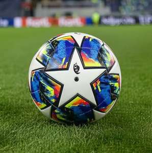 Ballon de football professionnel de qualité supérieure, <span class=keywords><strong>Ligue</strong></span> <span class=keywords><strong>des</strong></span> <span class=keywords><strong>champions</strong></span> 2026, match professionnel, taille 5, ballons avec logo personnalisé en stock - Product Image 4