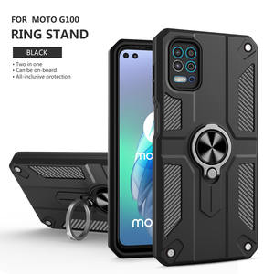 Funda con Anillo Magnético para Coche para Motorola G10 G20 G30 G50 5G G60 G60S, Funda Protectora para Teléfono <span class=keywords><strong>Moto</strong></span> G100 Edge - Product Image 1