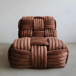 Cojín de Sofá <span class=keywords><strong>Art</strong></span>ístico de Lujo con Tejido de Nudos Italianos, Relleno de Terciopelo, Un Solo Asiento para Sala de Estar - Product Image 4