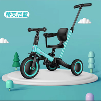 Tricycle pour enfants pédale chariot multifonctionnel vélo d'équilibre trois roues poussette jouet vélo pour marcher enfants