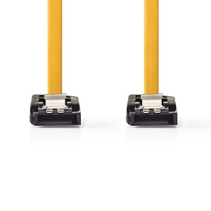 Sata 6Gb S Data <b>Cable</b> 7 Pin Female To 7 Pin Female 50Cm <b>With</b> <b>Lock</b> - Product Image 2