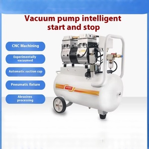Bomba de vacío rotativa portátil industrial pequeña sin aceite de alto flujo y alto vacío para estaciones de vacío negativo - Product Image 3