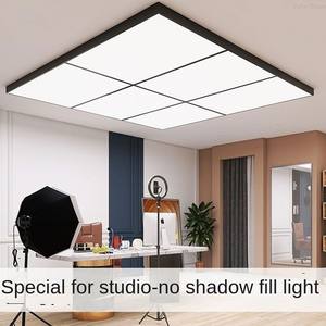 Lámpara de Techo LED Lineal Moderna con Control Remoto, Cubierta de Acrílico y Base de Hierro para Oficina en Casa - Product Image 2