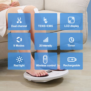 Masaje personalizado de pulso eléctrico que promueve la circulación sanguínea piernas alivio del dolor máquina de terapia portátil Ems masaje de pies - Product Image 4