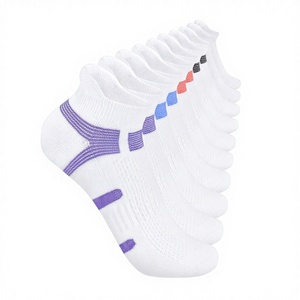 Calcetines Deportivos de Invierno Trusiel, Tejidos, Antideslizantes, con Amortiguación, Corte Bajo, Invisibles, para Hombre y Mujer, 5 Pares - Product Image 3