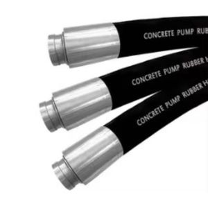 Tuyau de <span class=keywords><strong>pompe</strong></span> à béton flexible renforcé de fil d'acier haute pression, tuyau de décharge de ciment sec en caoutchouc - Product Image 1