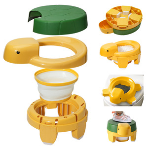 Siège de toilette pour bébé motif dessin animé, siège de propreté sûr pour filles et garçons, coussin de toilette pour l'apprentissage de la propreté, idéal pour les voyages en extérieur - Product Image 4