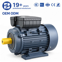 Moteur asynchrone monophasé série YC BIOTE 0,5-7,5KW 220V 2P/4P 3000RPM 1400RPM avec bobinage en cuivre et corps en fonte pour machines industrielles