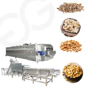 Snack Factory Automatic Almond Kernel Strip Cutting Machine Almond Nut Slicer Chopping Machine Almond Slicing Machine