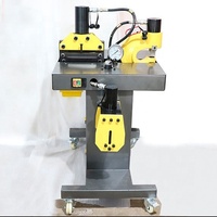 200 trous poinçonnage coupe flexion 3 en 1 bus bar traitement bus bar machine hydraulique ferronniers