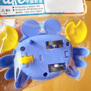 Simpatici giocattoli di piccolo granchio per bambini nuovi e piccanti per auto Mini stampa di ritorno per animali premono pressa per granchio e vanno giocattoli per auto in plastica granchio giocattolo per bambini - Product Image 4