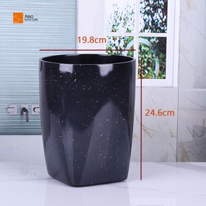 Poubelle de table en résine écologique de haute qualité Aleo, résistante aux traces, recyclable, <span class=keywords><strong>pour</strong></span> accessoires de salle de bain d'hôtel - Product Image 3