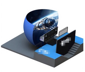 KS Dome Floating Flying Theater 3D Immersive Panoramic <b>Track</b> Ride Indoor Commercial Amusement Park Equipment Fiberglass Custom - Product Image 1