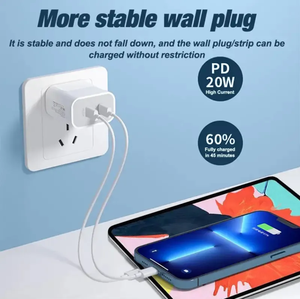 Fast Charging PD 40W Charger EU US <b>Plug</b> Quick Charge <b>Adapter</b> for iPhone Android Mobile Phone Travel Chargers - Product Image 6