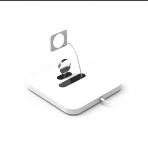 Anti-Theft Security <b>Alarm</b> System Apple Watch Display Holder Built-in Wire Magnetic Wireless Charging Made of Durable Plastic - Product Image 3