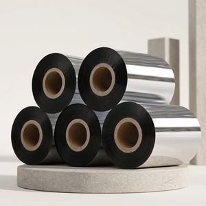Ruban de transfert cire-résine haute durabilité <span class=keywords><strong>110</strong></span> mm 300 m <span class=keywords><strong>TTR</strong></span> industriel pour impression matricielle HP - Product Image 1
