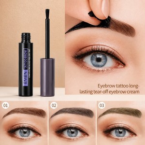 Teinture pour sourcils peel-off BMBN en gros, sourcils naturels 3D volumineux, longue tenue, sans décoloration ni bavures - Product Image 1