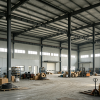 Kits de construction métalliques préfabriqués pour ateliers industriels, entrepôts, hangars, ateliers et hangars agricoles, prix abordable