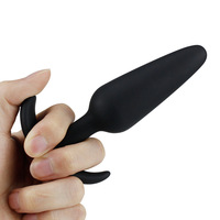 3PCS Silicone souple Long Massage de la Prostate Unisexe Masturbation Anal Stretching Butt Plug Trainer Set pour Débutant Femme Sex Toy
