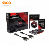 Kartu grafis untuk FirePro W5100, kartu Gaming GPU 4GB GDDR5 930MHz 128bit slot tunggal 50W 28nm