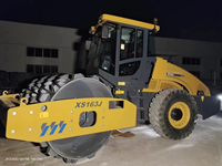 Rouleau Vibratoire Monocylindre Robuste XS163J de 16 Tonnes pour la Construction Routière, Moteur et Transmission Importés de Bonne Qualité à Prix Abordable