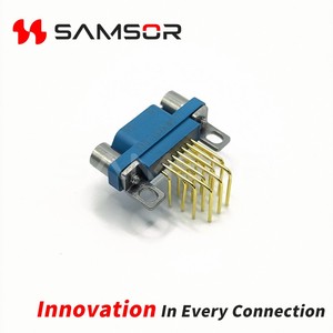 MIL-DTL-83513 J30-15ZKW góc bên phải bảng mạch in vỏ nhựa micro-d J30 loạt hàng không hình chữ nhật kết nối - Product Image 3