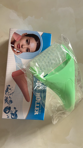 Mini Ice Cooling Derma Rolling System Jade <b>Roller</b> Face Massager with Anti-Aging Skin Rejuvenation and 10-15mins Freeze Time - Product Image 6