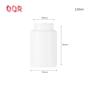 Customized Bottle Pharmaceutical Packaging HDPE Plastic 120ml 90ml Costom <b>Container</b> For Health Products Medicine With Screw Cap - Product Image 5