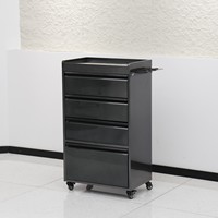 Meuble de rangement de bar au design moderne, chariot à outils, station de coiffure pour barbier, équipement de coiffage – Vente chaude
