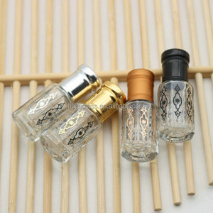 Botella de vidrio enrollable para perfume árabe Oud, 3ml, 6ml, 12ml, para árabe suizo - Product Image 3