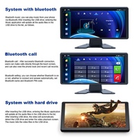 IPoster 10.36in quad split IPS Monitor DVR android 360 degrés Panoramique AR Around View 4G GPS Remote View MDVR kit de caméra de voiture