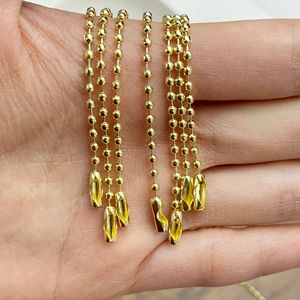 Chaîne de perles dorées pour bijoux, accessoires de pendentif porte-clés DIY 2022 - Product Image 3