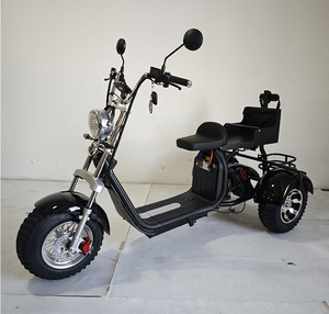 Triciclo Eléctrico Citycoco de Tres Ruedas con Neumáticos Anchos, Scooter Eléctrico de Tres Ruedas, Carro de Golf Eléctrico Citycoco, Disponible en Almacenes de EE. UU./UE - Product Image 2