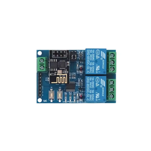 5V ESP8266 ESP-01 โมดูลรีเลย์ไวไฟ 2 ช่อง โมดูลรีเลย์ 2 ช่องสำหรับไอโอที สมาร์ทโฮม - Product Image 2