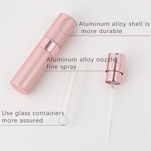 Oferta Especial: Botellas de Spray con Diseño Retorcido de 8ml y 10ml, Exterior de Aluminio e Interior de Vidrio para Perfume - Product Image 3
