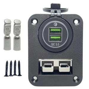 Kép USB Charger với 50A Ander phong cách kết nối cắm Bảng điều chỉnh 12V kết hợp bảng điều chỉnh ổ cắm - Product Image 2