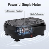 Plateforme vibrante verticale à faible bruit pour amincissement corporel complet, écologique, pour usage domestique et salle de sport, personnalisable OEM